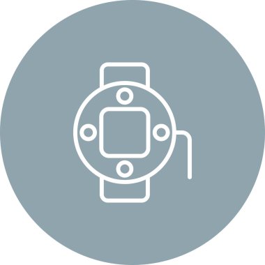 Modern Balık Teybi simgesinin vektör çizimi          