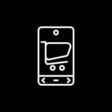 alışveriş sepeti simge vektör 