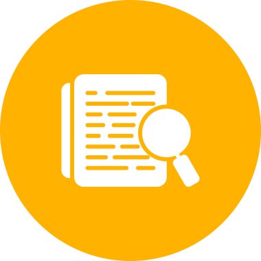 belge web simgesi vektör illüstrasyonu