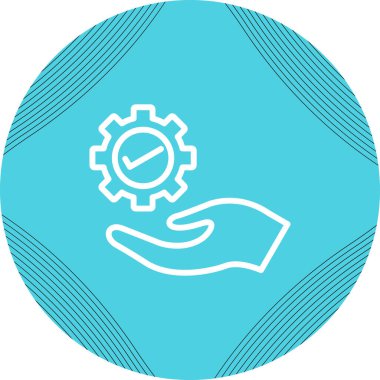 yönetim web simgesi vektör illüstrasyonu