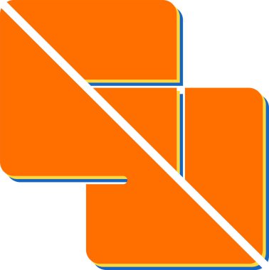 Düzleştirme aracı simgesi, vektör illüstrasyonu