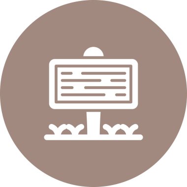 Tabela tahtası. Web simgesi vektör illüstrasyonu