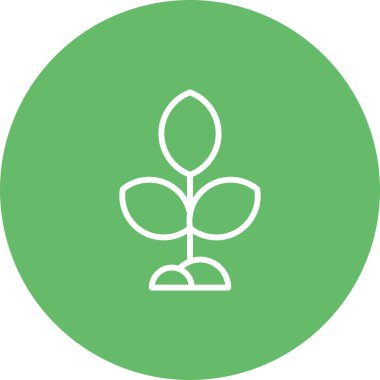 çiçek web simgesi vektör illüstrasyonu