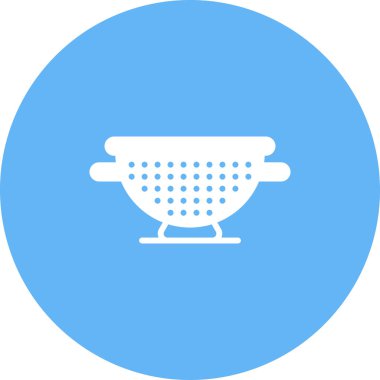 Colander web simgesi vektör illüstrasyonu 