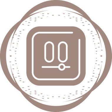 video dosyası simge vektör çizim