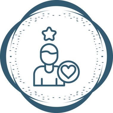 Öncü simge, basit vektör illüstrasyonu