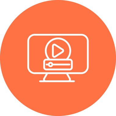 bilgisayar simgesi vektör illüstrasyonu  