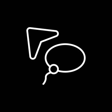 Kement simgesinin basit çizgisi