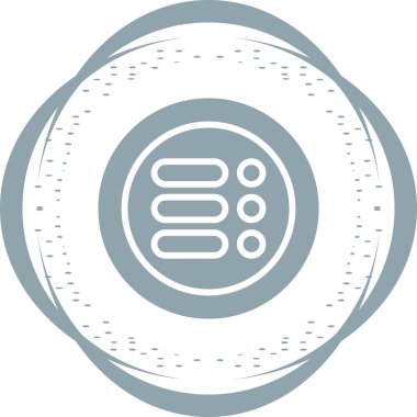 Menü. Web simgesi basit illüstrasyon 