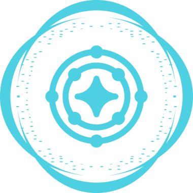 yıldız web simgesi, vektör çizim