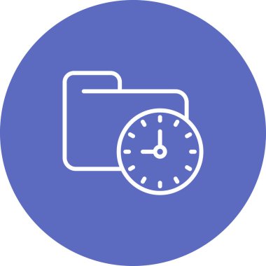 belge web simgesi vektör illüstrasyonu