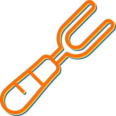 Keski simgesi oyma. Beyaz arkaplanda izole edilmiş web tasarımı için oyma oyma vektör simgesi