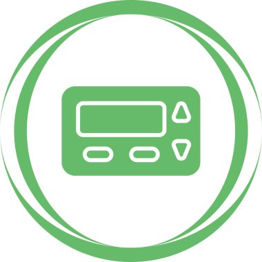 Sayfa simgesi, vektör illüstrasyonu basit tasarım