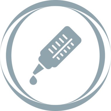 Elektrikli kayganlaştırıcı. Web simgesi basit illüstrasyon