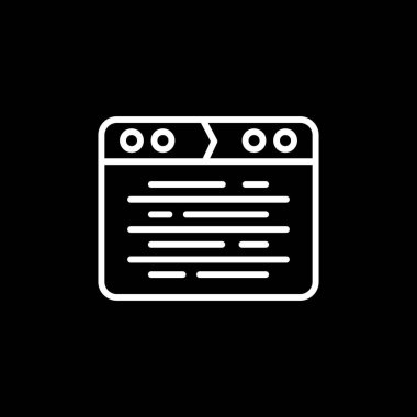 Bir tarayıcı web illüstrasyonunun basit grafiği.