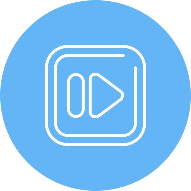 Hızlı ileri sarma simgesi tasarımını özetle 