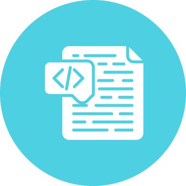 belge web simgesi vektör illüstrasyonu