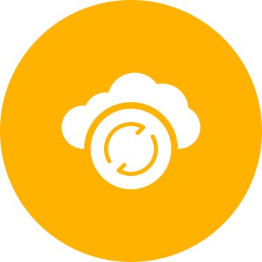 Eşzamanlama simgesinin temel doğrusal çizimi