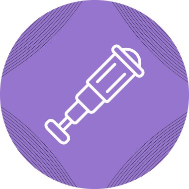 Teleskop web simge vektör çizim