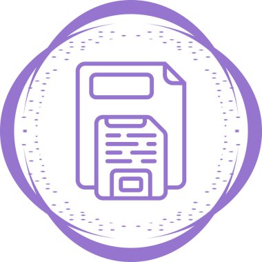 dizin simgesi vektör illüstrasyonu