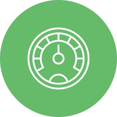 Performans web simgesinin vektör illüstrasyonu 