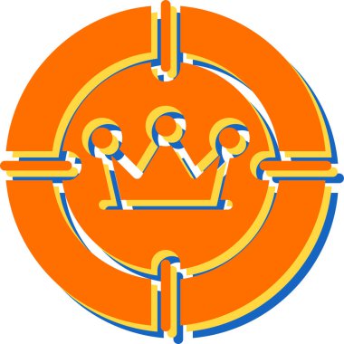 hedef web simge vektör çizim    