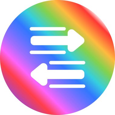 ok simgesinin vektör illüstrasyonu