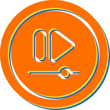 Müzik simgesinin vektör illüstrasyonu