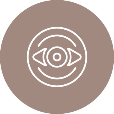 düz simgeyi, vektör illüstrasyonunu taşı