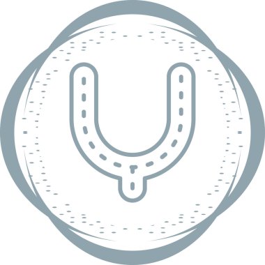 Küf simgesi, modern vektör illüstrasyonu