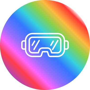 Oyun simgesinin vektör illüstrasyonu