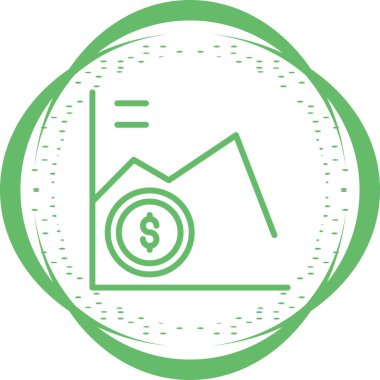 pazar web simgesi vektör illüstrasyonu