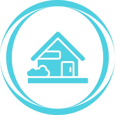 Vektör illüstrasyon evi simgesi