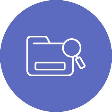 belge web simgesi vektör illüstrasyonu