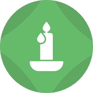 mum ağ simgesi basit illüstrasyon 