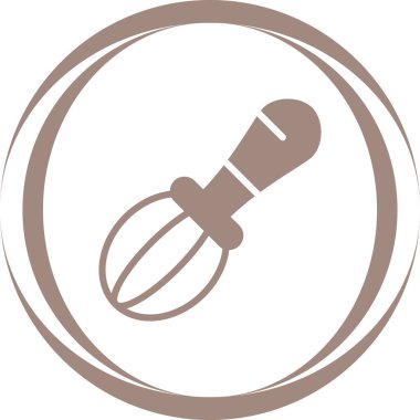 Fıçı mutfak simgesi, vektör illüstrasyonu 