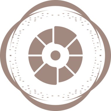 belge web simgesi vektör illüstrasyonu