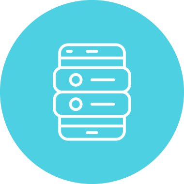 cep telefonu simgesi, vektör illüstrasyonu basit tasarım