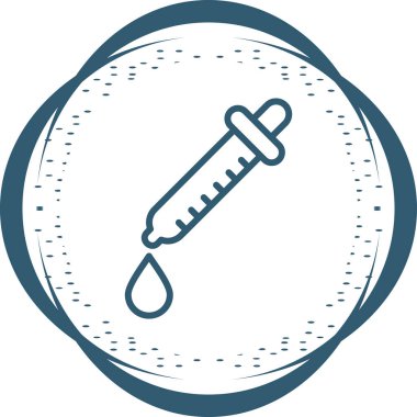 pipet simge vektör çizim