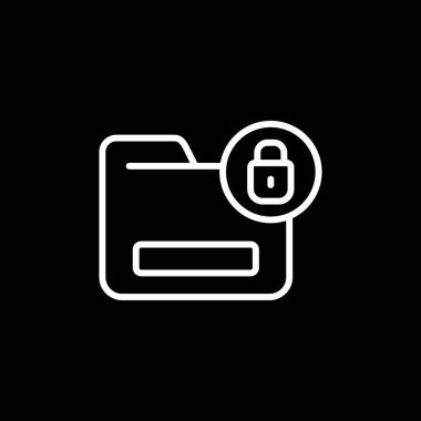 belge web simgesi vektör illüstrasyonu