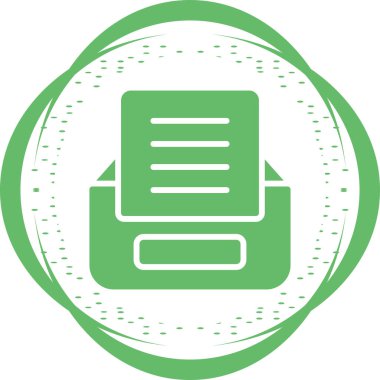 Web simgesi, vektör çizim Arşiv 