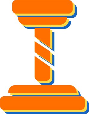 Modern Güç matkap simgesinin vektör illüstrasyonu   