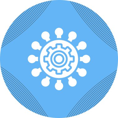 Dişli simgesi beyaz arkaplanda izole edildi. Ayarlar imzası. Sembolü özelleştir. Vektör illüstrasyonu