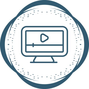 bilgisayar simgesi vektör illüstrasyonu  