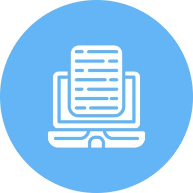 Test simgesinin temel doğrusal çizimi