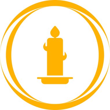 mum ağ simgesi basit illüstrasyon 