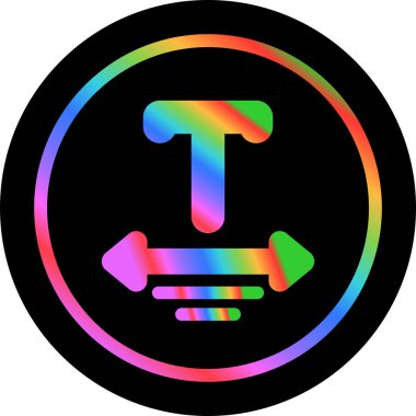 vektör illüstrasyon metin simgesi