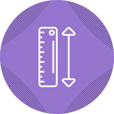 vektör çizim ölçek simgesi