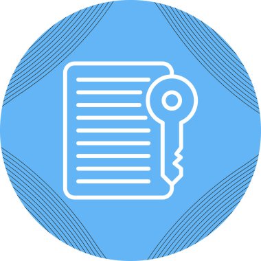 Web uygulamalarının ihtiyaçlarını karşılamak ve dijital içeriği yükseltmek için tasarlanmış bir belgenin soyut renk vektör simgesi.