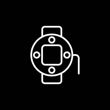 Modern Balık Teybi simgesinin vektör çizimi          